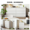 Quanyou Home simple style furniture living room TV cabinet side cabinet multi-layer storage cabinet bedroom storage large capacity chest of drawers