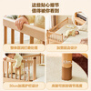 Quanyou (QUANU) Home Furnishing Simple Solid Wood Crib Guardrails Children's Side Bed Baby Bed Spliced Adult Bed Widened KS 2*0.6 Meters | Children's Spliced Bed + Mattress
