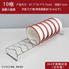 Yusenyi kitchen disinfection cabinet plate rack dish storage drain simple low-leg dish rack 304 stainless steel bowl rack 41cm long 10 bowl positions 304 stainless steel