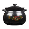 Large capacity casserole soup pot stew pot gas stove special soup casserole stone pot dry burning will not crack dry burning model ten years warranty suitable for 8-11 people 9L