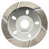 Bosun 80 round grinding disc grinding wheel grinding disc concrete stone angle grinder grinding disc diamond marble disc cutting disc Bosun_diameter 80mm silver gray 20 pieces