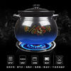 Large capacity casserole soup pot stew pot gas stove special soup casserole stone pot dry burning will not crack dry burning model ten years warranty suitable for 8-11 people 9L