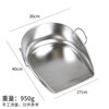 Customized stainless steel dustpan with ears, agricultural shovel, construction site dustpan, garbage shovel, grain shovel, corn shovel, warehouse adaptation, stainless steel dustpan with double ears