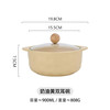 Persson (CERAMICS) cream-style double-eared bowl ceramic instant noodle bowl with lid for snail noodles student dormitory large soup bowl for one person at home double-eared bowl with lid (cream yellow)