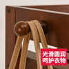 Jiayi coat rack solid wood clothes rack floor-standing bedroom clothes rack simple modern multi-functional storage clothes rack