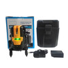 Green light level meter, laser infrared 2 lines, 3 lines, 5 lines, strong light available, automatic V leveling and grounding instrument, green light 5 lines + dual lithium battery + tripod