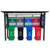 Wen Yijia Customized Garbage Sorting Kiosk Customized Antique Garbage Sorting Collection Kiosk Garbage Sorting and Recycling Station Publicity Board Manufacturer Style 1 (excluding trash cans)