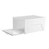 Cetomo stackable plastic transparent shoe box shoe cabinet shoe storage cabinet dormitory simple shoe rack shoe cabinet storage box storage box two medium shoe boxes can be loaded with size 41