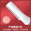 Panasonic Electric Eyebrow Trimmer Home Portable Eyebrow Shaving Cordless Shaver Trimmer Stainless Steel Blade Multiple Eyebrow Trimming Accessories Long-lasting WF61 Pearl White Eyebrow Comb 3-section Adjustable WF61-W