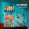 JEKO&JEKO blind box display box figure display cabinet bubble mart labubu display stand transparent storage box transparent white