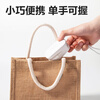 Deli mini sealing machine household portable sealer snack packaging bag sealing hand pressure sealer small plastic bag heat sealing machine artifact