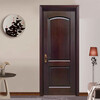 Oak solid wood painted door bedroom door Chinese style light luxury interior door hotel villa room door bathroom door custom rubber wood painted door 1