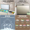 Meiling (MeiLing) Freezer 200/300/301 liter horizontal top door household commercial frost-reducing refrigeration and freezing large capacity first-class energy efficiency fresh-keeping refrigerator large electric freezer single temperature white can store 420 kilograms of meat 300L