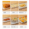 Yunlei cooking oil-absorbing paper 21.8CM*19.7CM*40 sheets of food-grade baking mat paper for air fryer oven