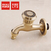 Old Coppersmith (LTJ) Gujia washing machine 4-minute special faucet antique European mop pool faucet full copper extended household bronze mop pool faucet