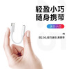 That thing Type-c headphone adapter 3.5mm Android tpyec interface usb converter typc wired tpc audio round hole suitable for Huawei vivo Xiaomi Apple 15 mobile phone three-in-one interface TypeC+TypeC+3.5mm