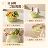 Shuwushuo double-layered vegetable sink, drain basket, washing fruit basket, rice washing artifact, vegetable washing basin, rice washing basket, water filter sieve basin