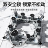 Suitable for Casarte washing machine base storage bracket drum shock-proof foot pad refrigerator universal wheel pad high tripod gray basic model 4 threaded feet-ordinary stainless steel single tube