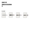 Fischer safety nylon expansion screw S series concrete solid bricks original imported boxed S6x30 single tube boxed 100 pieces 567429