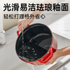 Cooking Emperor enamel pot cast iron pot household stew pot casserole soup pot stew pot induction cooker gas cooking pot 24cm