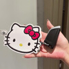 Shijanu kt key bag pull-out large-capacity car keychain electric vehicle car universal protective cover kitty-key bag embossed three-dimensional process