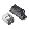 Omron relay MY2NJ MY4NJ AC220 new MY2N-GS DC24 LY2NJ 8-pin with base DC6V DC LY4NJ large 14-pin