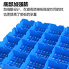 Yayue thickened plastic pallet moisture-proof board pad warehouse board warehouse waterproof board can be spliced cargo pallet plastic pallet YTP-22 twill type 400*400*30mm