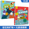 Vivid Science (2 volumes in total) Periodic Table of Elements Rocks and Minerals Comic popular science book for children to inspire students’ desire for scientific exploration Enlightenment picture book for students