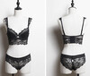 MAOHUO Brand Zodiac Year of the Snake Underwear Women's Lace Bra Side Adjustable Women's Secret Garden Bra Set White Set 70A 32