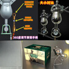 304 stainless steel household mini popcorn machine grain amplifier popcorn machine small household 360ml grain amplifier *2 oil safety valve