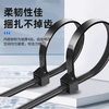 Tianyi self-locking nylon cable ties, cable management tape, host installation, gardening, cable desktop cable management, wire binding straps, black 2.5*200mm, 500 pieces