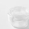 MUJI copolyester storage container round storage jar lunch box food storage S diameter 90*height 49mm 115ml
