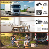 Zhihuishu Car Refrigerator Car Home Dual-purpose Compressor Refrigeration Large Truck 12V24V220V Double Door Freezer Refrigeration WH58 Car Home Dual-Purpose + Dual Temperature Dual Control + P