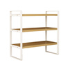 Boundary line bookshelf desktop storage rack simple bookshelf desk shelf storage rack iron shelf countertop multi-layer storage rack