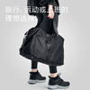 Hermes instant travel bag large capacity women's fitness bag men's lightweight handbag outdoor sports bag black