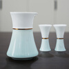 Su's Ceramics Ceramic Wine Set White Wine Cup Wine Divider Sky Blue Wine Set Best Friend 1 Pot 4 Cups Exquisite Gift Box