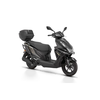 Qianjiang TAN125+ scooter, fuel-saving and light for commuting, cost-effective takeout, trunk + guard, starry night black
