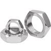 Tianzhuo Hardware 304/316 stainless steel hexagonal thin nut flat nut thin screw nut MM3M4M5M6M8M10M12-M60 M8-thick 4mm 20 pieces 304 stainless steel
