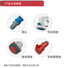 Germany MENNEKES industrial waterproof plug 32A 4-core 4P/3P+PE IP67 TYP 294 IP67 32A 4-core industrial plug red