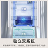 Panasonic 460-liter French-style multi-door five-door refrigerator 58CM deep ultra-thin zero-embedded first-level energy-efficiency dual-cycle dual-system automatic ice making home NR-EW46BXB-W hot model Dabai ProMax