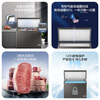 Haier 300L single temperature low frost large capacity small freezer household commercial refrigeration freezer freezer JD self-operated small refrigerator freezer BC/BD-300GHEPCD