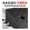 Zuoyou Zhonggong step slope mat 100*40*18cm curb slope mat rubber plastic car curb slope threshold climbing step mat