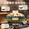 Kangshu Sunflower Casserole Combination Pack Buy One Get One Free Dry-cooked Non-Cracking Stew Pot for Household Gas Stoves Can Use Large Capacity Casserole Sunflower Casserole Buy One Get One Free 2500+ 1000ml