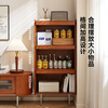 Quanyou Home Medieval style storage cabinets small apartment household storage cabinets bookcase furniture