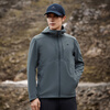 Pathfinder hooded soft shell jacket for men, outdoor sports mountaineering hiking jacket, spring and autumn men's jacket