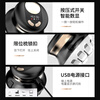 Yi'er Self-service Hair Clipper New Product Upgraded Barber Artifact Self-Hair Hair Clipper for Household Men's Shaved Head, Round Head, Full Body Washable Lazy Flying Saucer Hair Clipper YLF-109