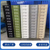 Turnover box industrial style storage box rectangular storage and handling large capacity thickened storage multi-color box thickened 400*300*148 military green