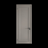 Bedroom door interior door Mengtian wooden door water paint environmental protection simple European solid wood composite door Shanhai 4M21 mixed oil