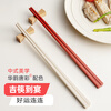 Onlycook antibacterial alloy chopsticks, mildew-proof and high-temperature-resistant chopsticks, household five-color anti-slip chopsticks, one pair of each in 5 colors
