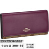 COACH Direct Mail from Japan Fashion Trend Versatile Women's Casual Long Wallet C5966 Rose Red